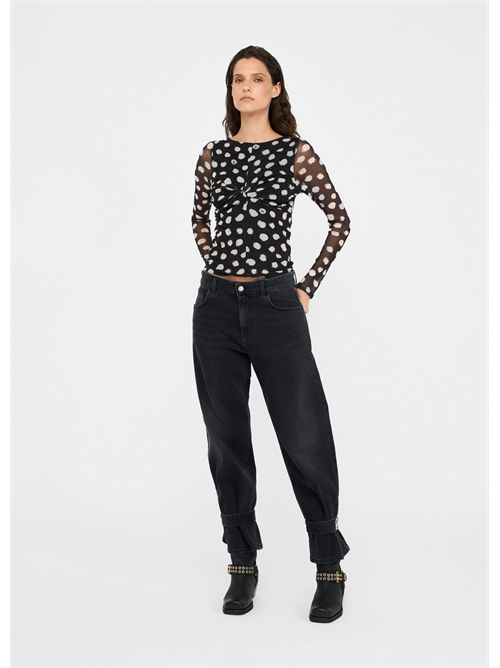 T-shirt a pois LIU JO | UF5269JS007/M9169